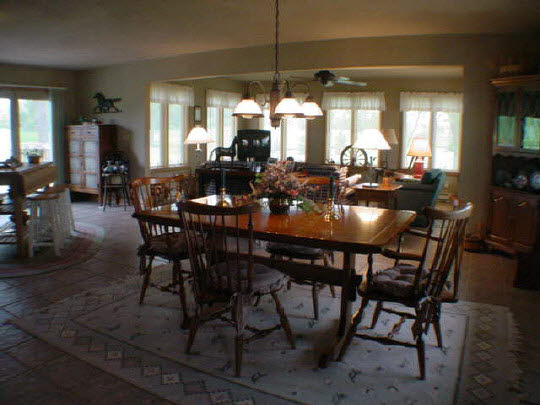 402 South Bolen Road Pecatonica, IL 61063 - Photo 6 of 6 a view of a dining room with furniture