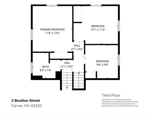 $584,900 | 2 Boulton Street, Carver, MA 02330