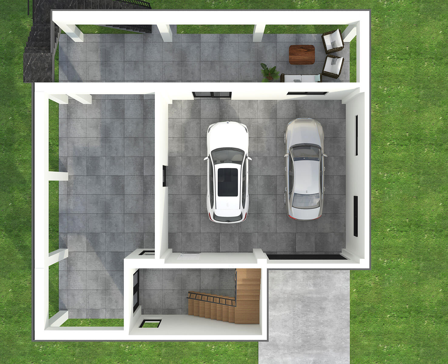 200 B 15th Circle Key Colony Beach, FL 33051 - Photo 72 of 72 Grade Floor Plan (Top View)