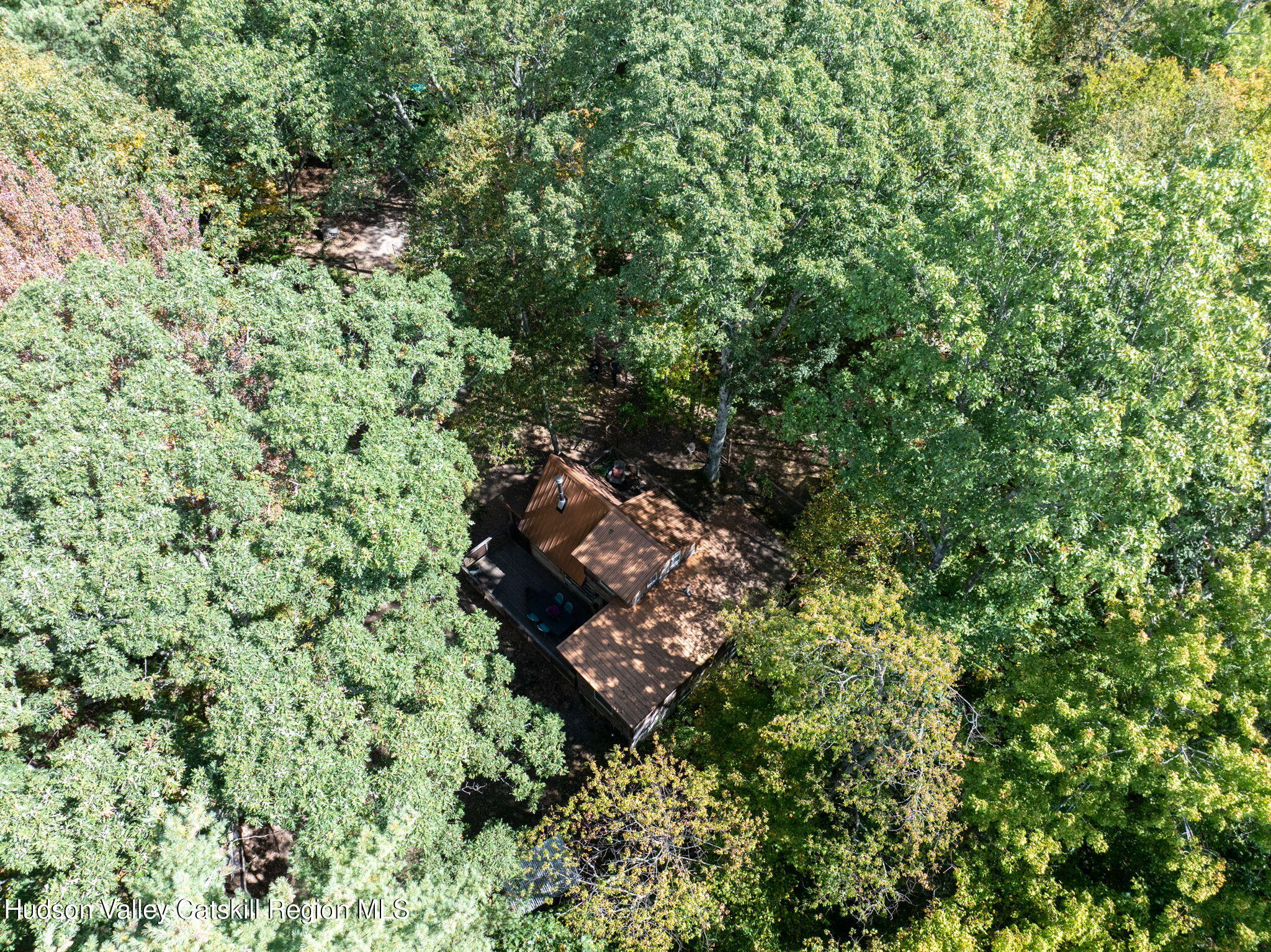 36 Cross Patch Road Willow, NY 12495 - Photo 28 of 32 an aerial view of residential house with space and trees all around