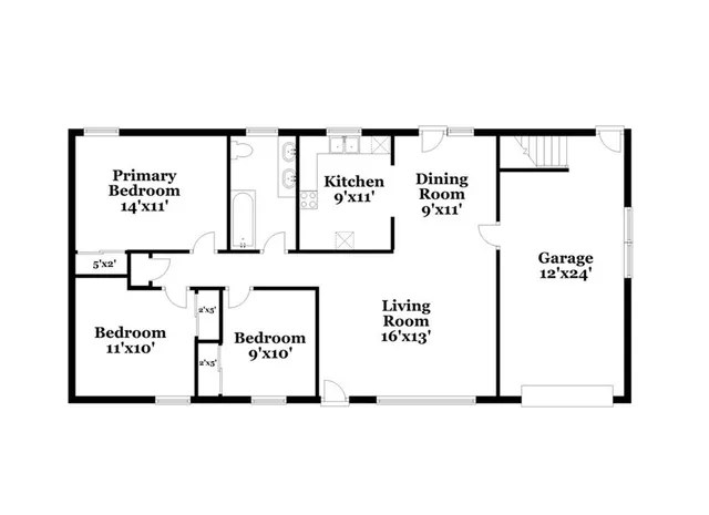 $1,495 | 3812 South James Avenue, Independence, MO 64055