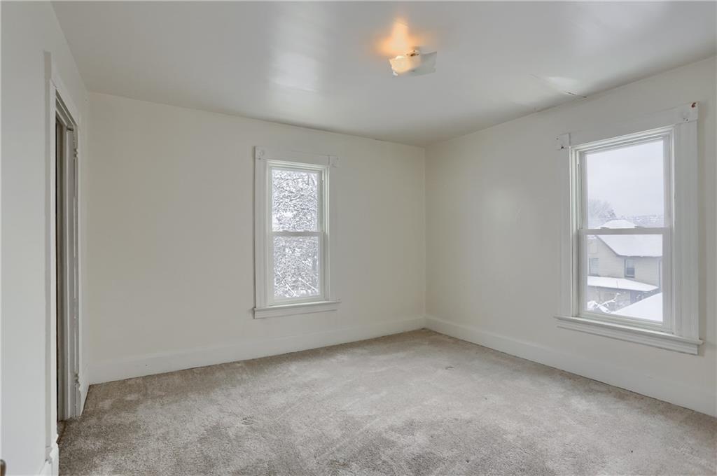 403 Federal Street Butler, PA 16001 - Photo 24 of 46 Guest bedroom with a neutral paint tone, carpeting and natural light!