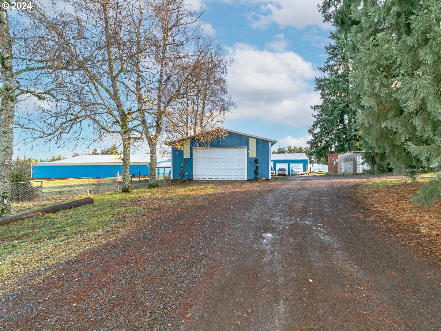 24502 South Springwater Road Estacada, OR 97023 - Photo 4 of 48 a view of road with large trees