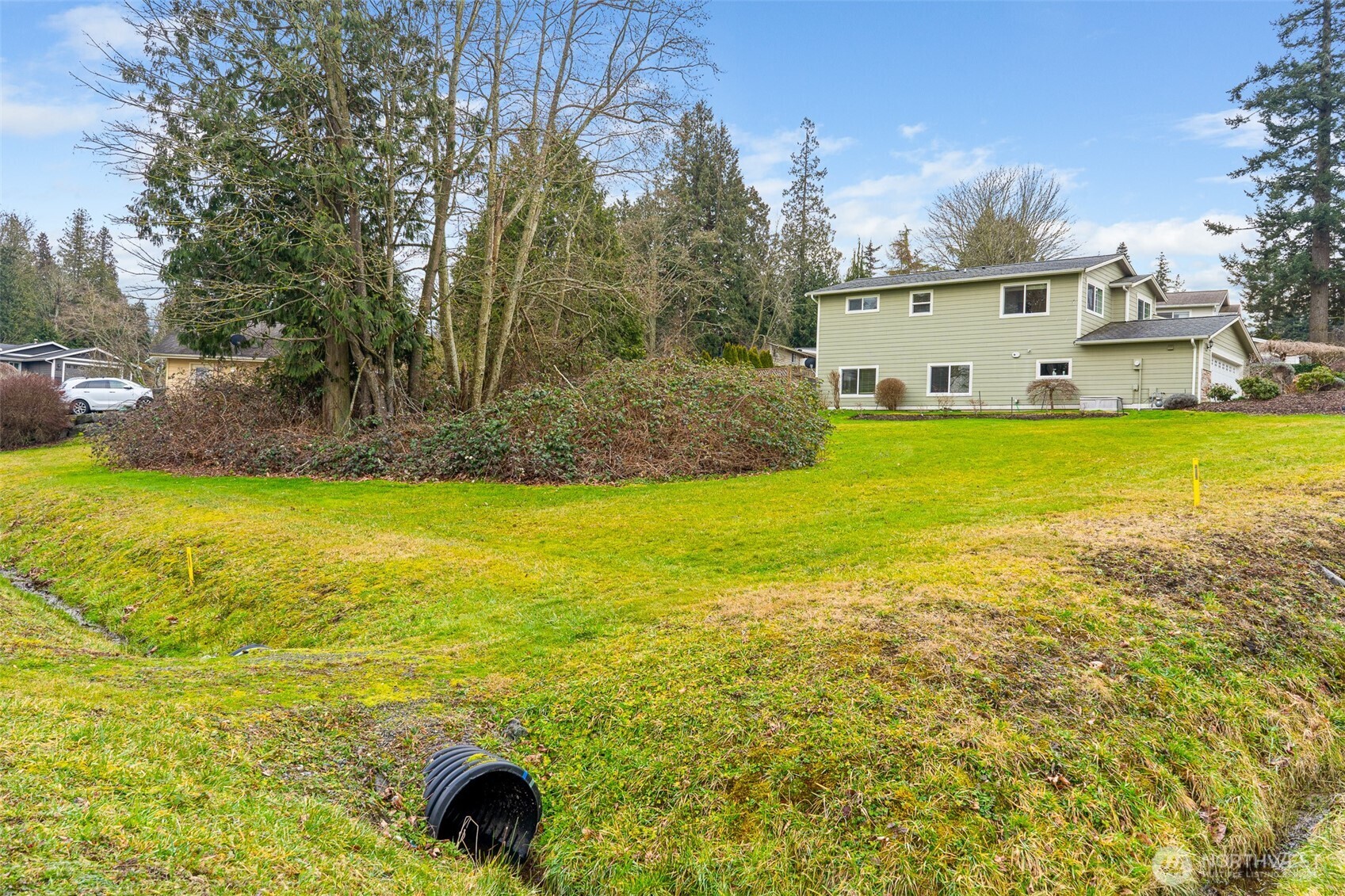 0 Quinault Road Blaine, WA 98230 - Photo 14 of 15 a view of an ocean and a yard