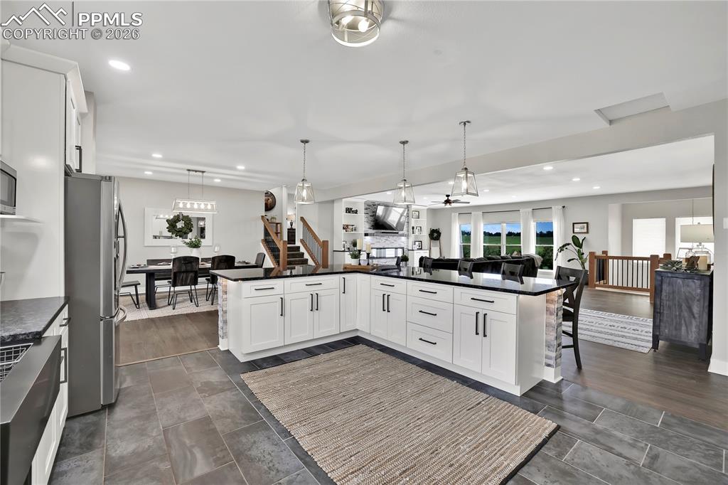 18135 Spur Ranch Road Peyton, CO 80831 - Photo 6 of 50 This is the dream kitchen! It's huge!