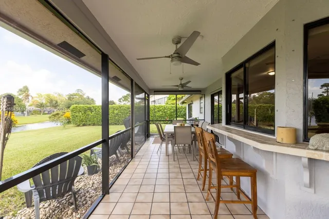 a bathroom with a sink and vanity