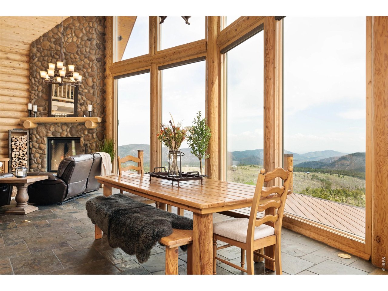 4119 Davis Ranch Road Bellvue, CO 80512 - Photo 8 of 47 With Breathtaking Views right from your living room