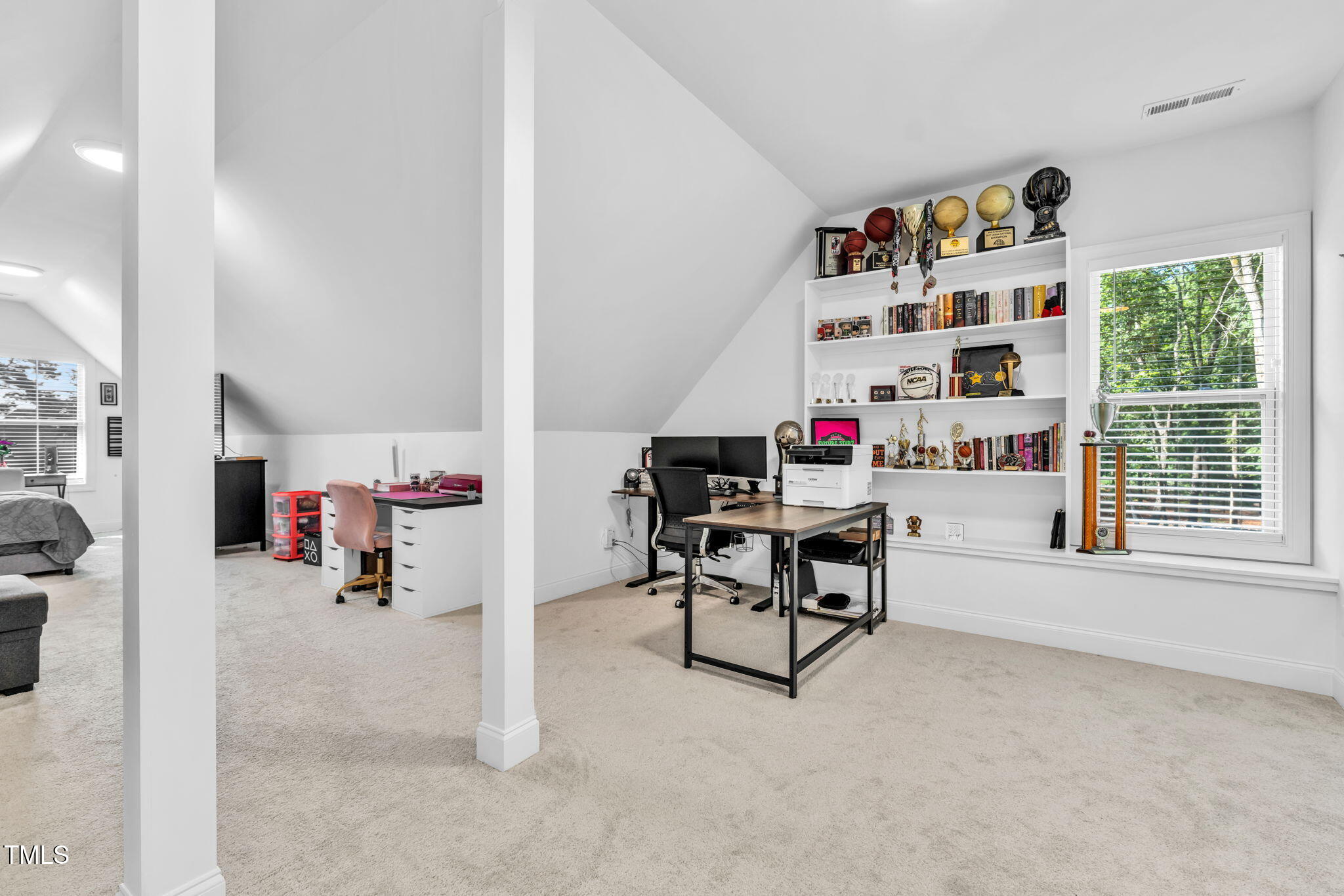 45 Tamaran Ct Spring Spring Hope, NC 27882 - Photo 25 of 35 a living room with furniture and a book shelf