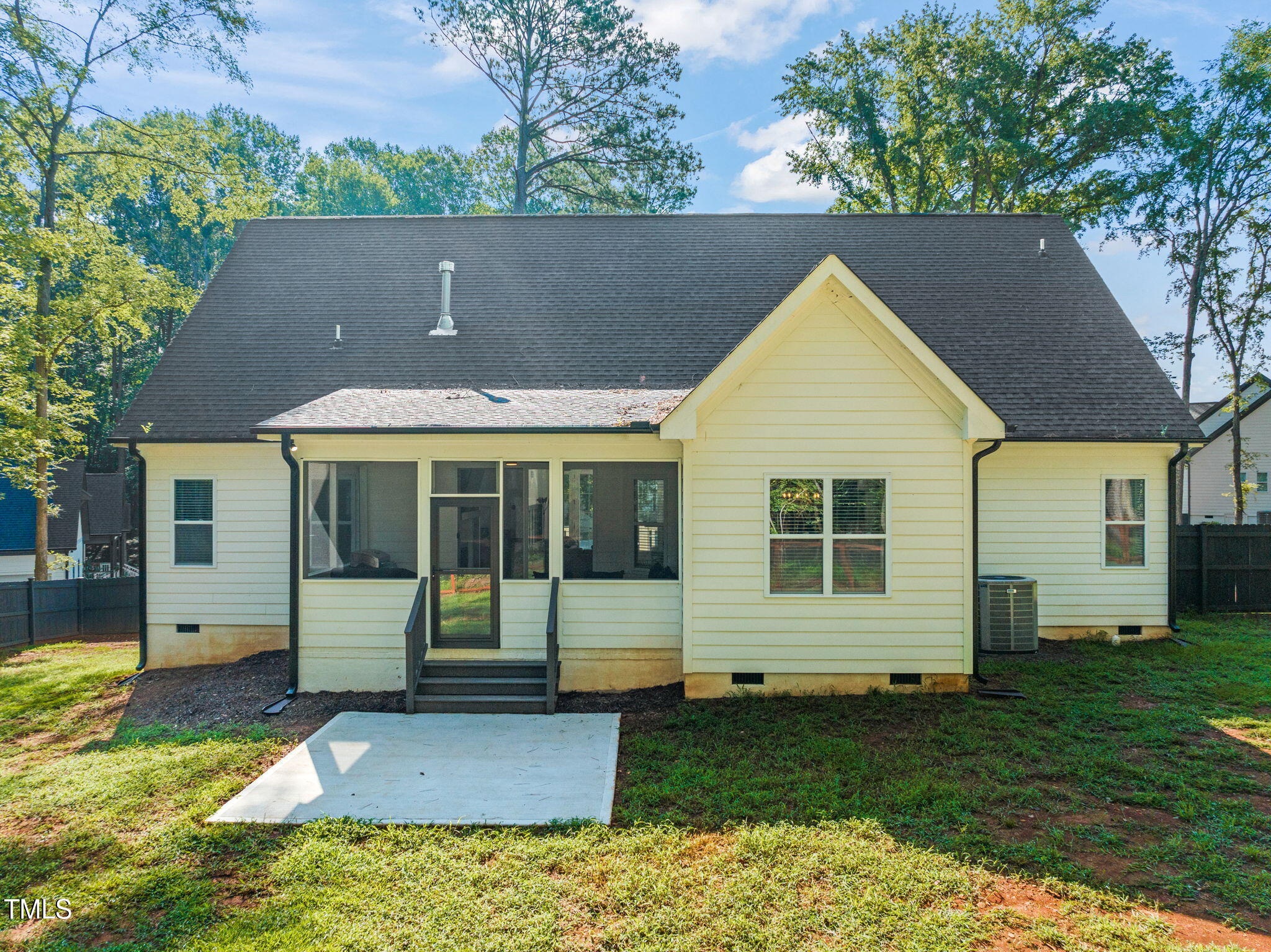45 Tamaran Ct Spring Spring Hope, NC 27882 - Photo 29 of 35 a backyard of a house with barbeque oven table and chairs