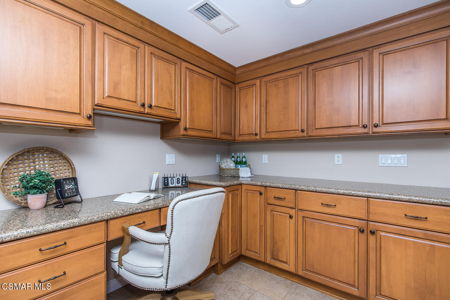 12617 Crystal Ranch Road Moorpark, CA 93021 - Photo 16 of 34 a kitchen with stainless steel appliances granite countertop a sink a stove cabinets and a window