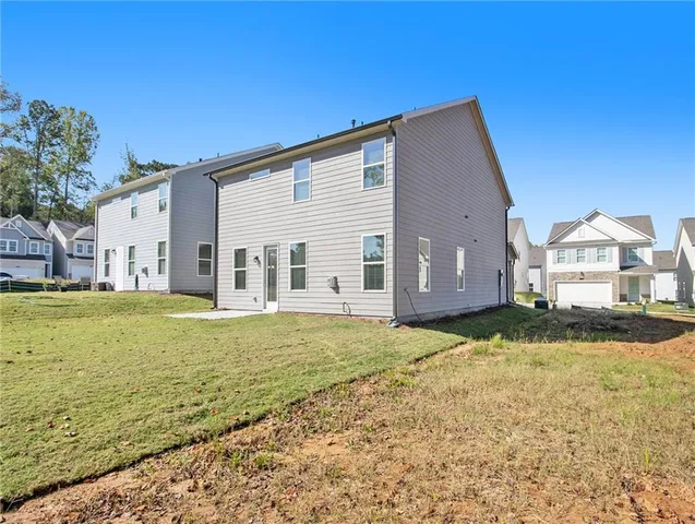 a house view with a outdoor space