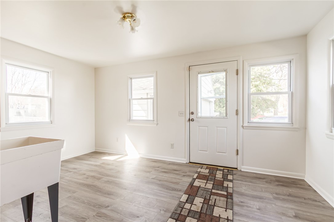 285 Waring Road Rochester, NY 14609 - Photo 4 of 24 ENTRY ROOM WITH LAUNDRY HOOKUPS AND SINK