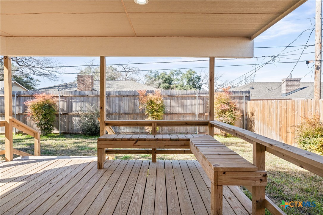 3702 Las Moras Drive Temple, TX 76502 - Photo 25 of 32 Wood Deck