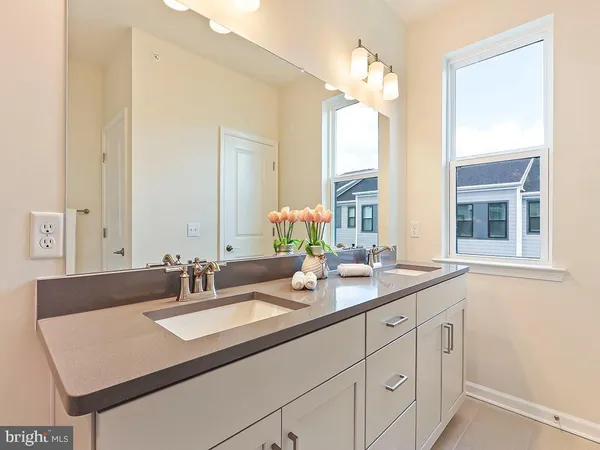 a view of a hallway with staircase