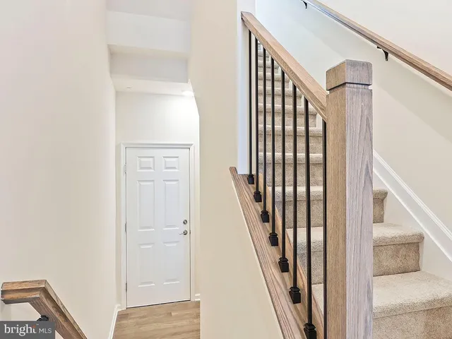 a view of storage and utility room