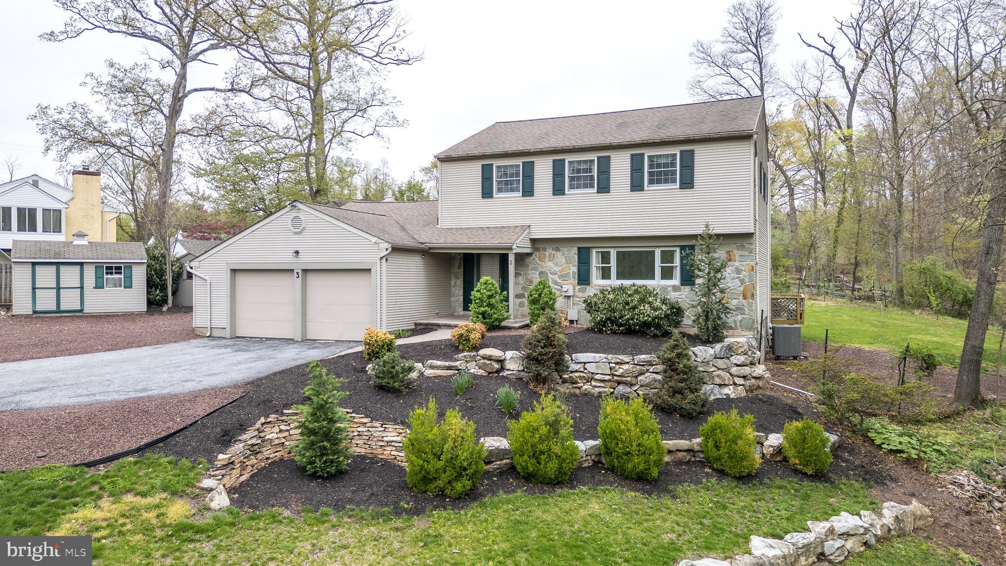 Exterior Front Gorgeous Landscaping