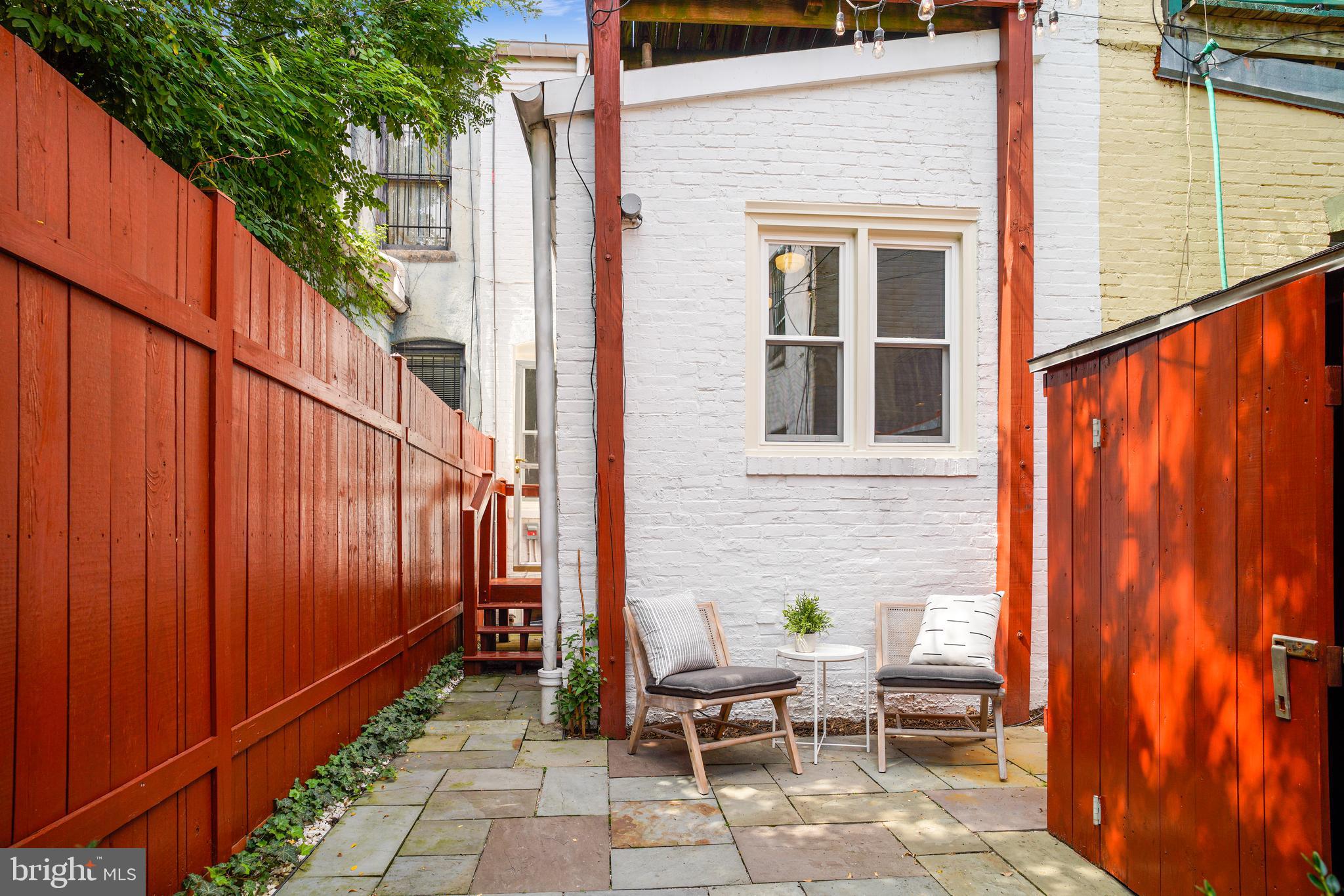 441 5th Street Northeast Washington, DC 20002 - Photo 9 of 27 Bluestone Patio & Storage Shed