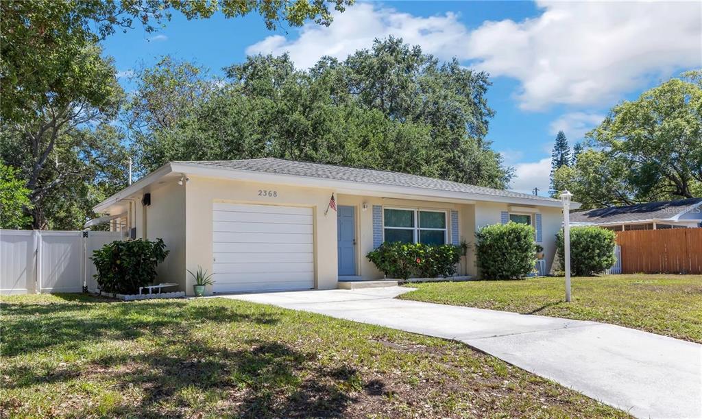 2368 Cecelia Lane Clearwater, FL 33763 - Photo 1 of 1 front view of a house with a yard
