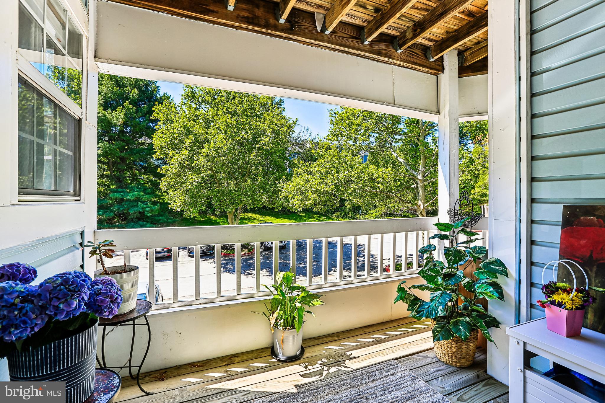 8613 Falls Run Road, Unit E Ellicott City, MD 21043 - Photo 18 of 20 Balcony
