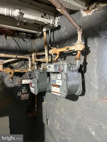 a utility room with lots of appliances