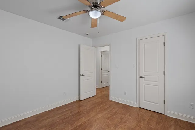 wooden floor in an empty room