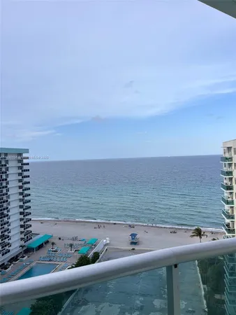 a view of beach and ocean