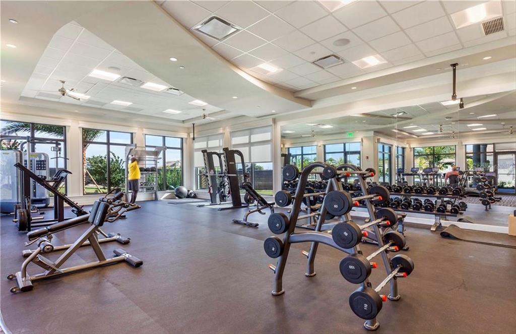 18028 Gawthrop Drive, Unit 303 Bradenton, FL 34211 - Photo 52 of 58 a view of a room with gym equipment