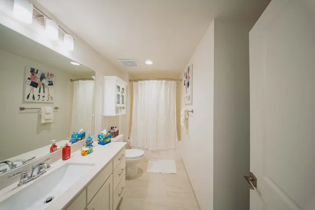 a view of outdoor space with a flat screen tv