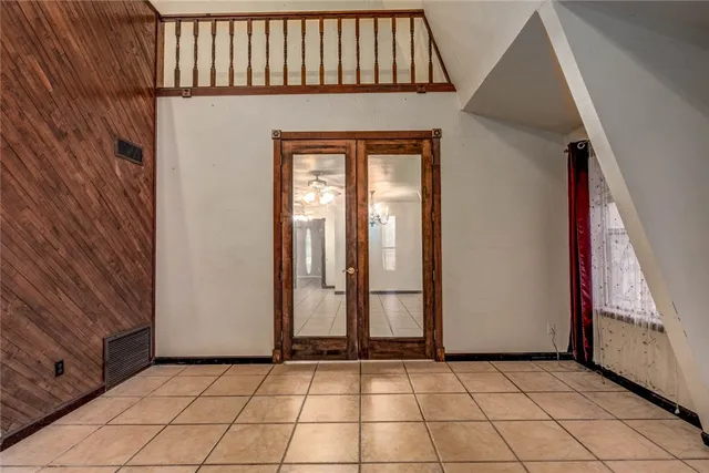 a view of an entryway door