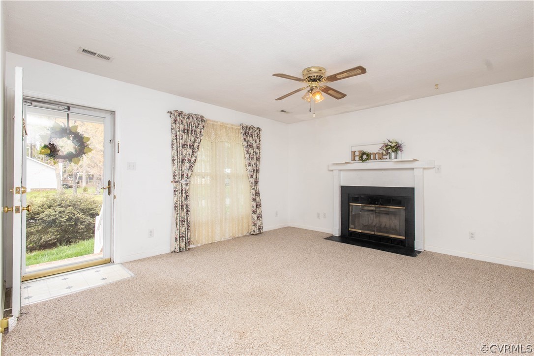 10225 Ridgerun Road Chesterfield, VA 23832 - Photo 11 of 33 a view of empty room with fireplace