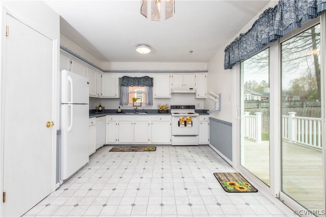 10225 Ridgerun Road Chesterfield, VA 23832 - Photo 24 of 33 a kitchen with stainless steel appliances granite countertop a stove a sink and a refrigerator