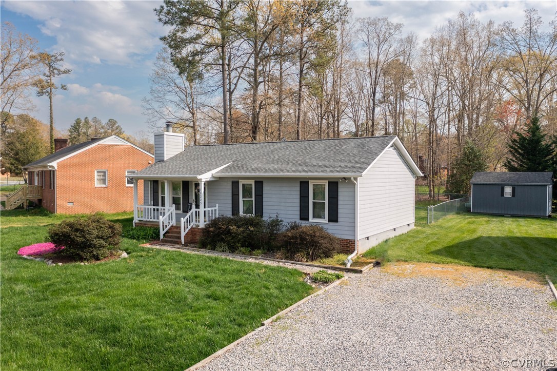 10225 Ridgerun Road Chesterfield, VA 23832 - Photo 7 of 33 a front view of house with yard and green space