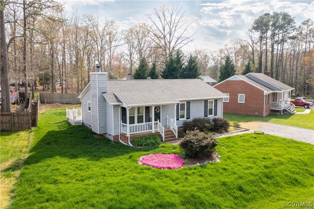 10225 Ridgerun Road Chesterfield, VA 23832 - Photo 8 of 33 a front view of house with yard and swimming pool
