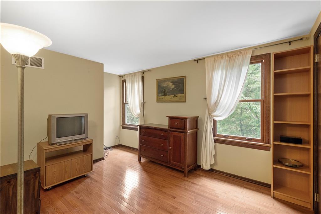 2266 Morrow Road Pittsburgh, PA 15241 - Photo 18 of 35 Spacious and sunlit this bedroom also features hardwood floors.