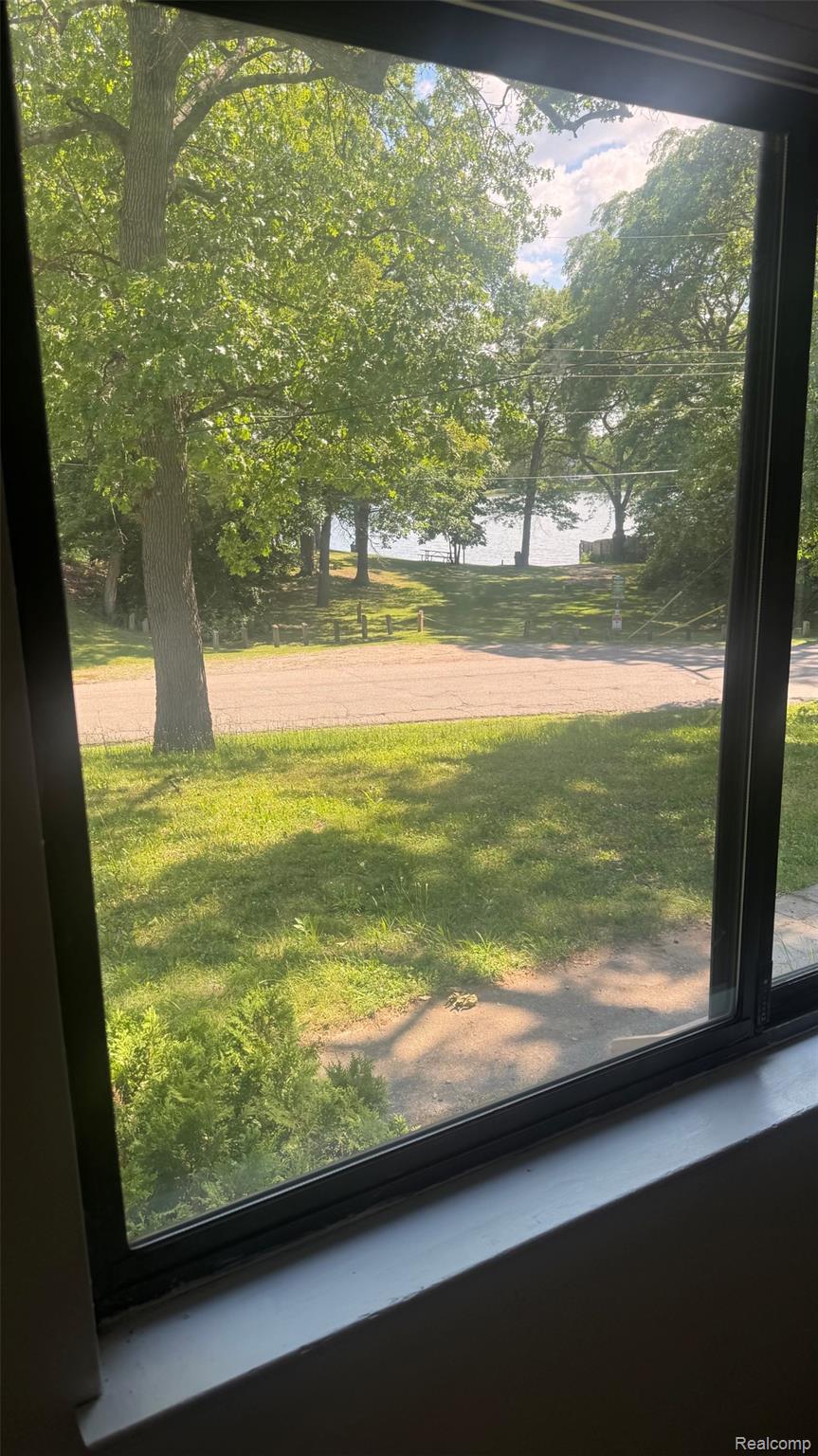 718 West Baker Road Highland, MI 48357 - Photo 11 of 12 View Out Living Room Window