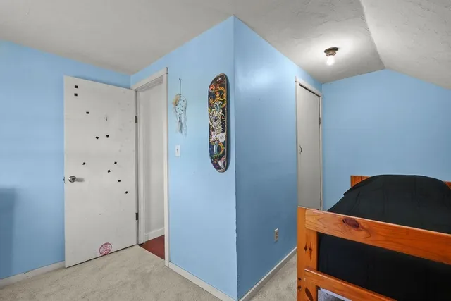 a view of livingroom with hallway