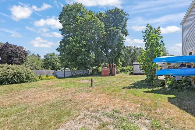 a view of an outdoor space and yard