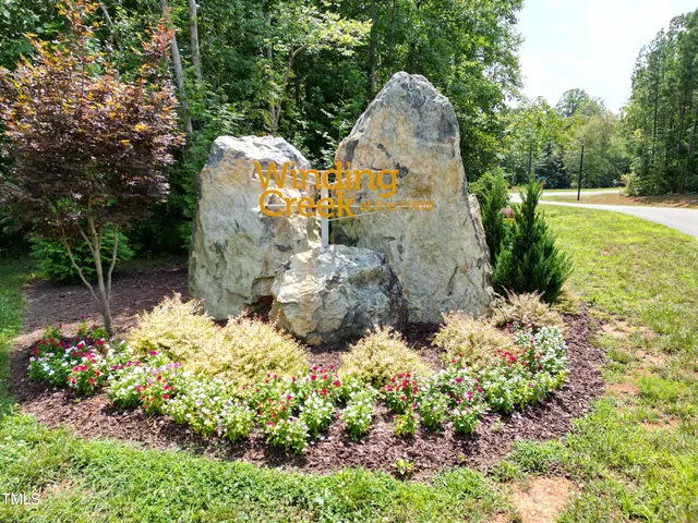 a view of a garden with a fountain