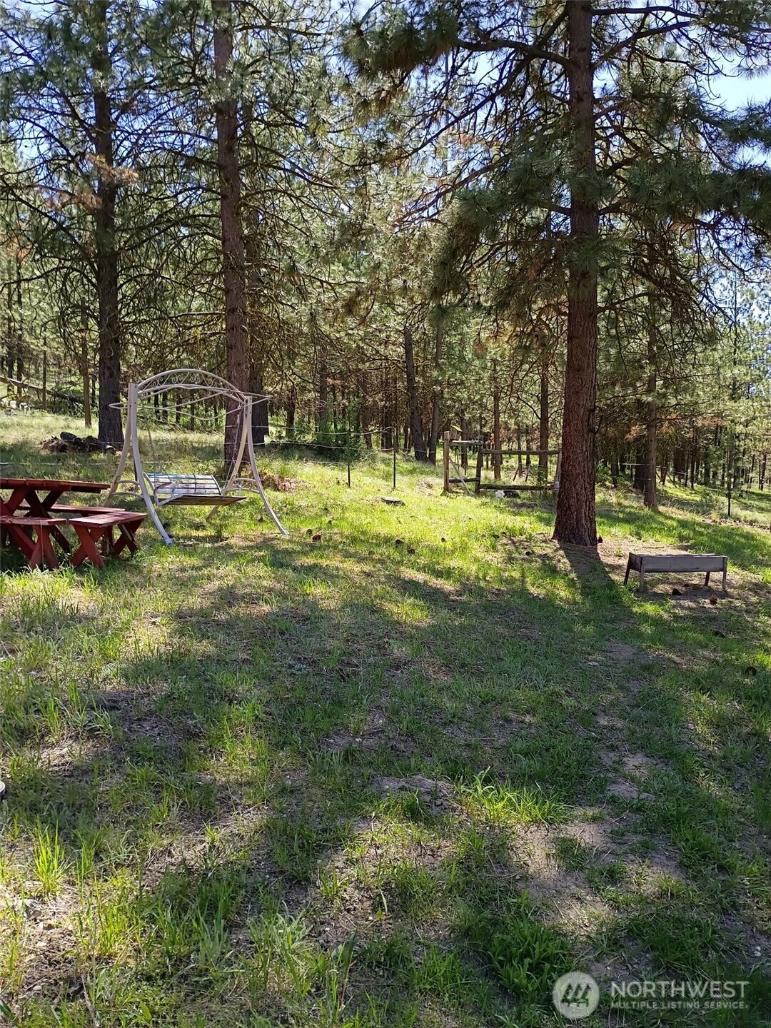12 Caribou Road Tonasket, WA 98855 - Photo 4 of 37 a view of a yard with a tree