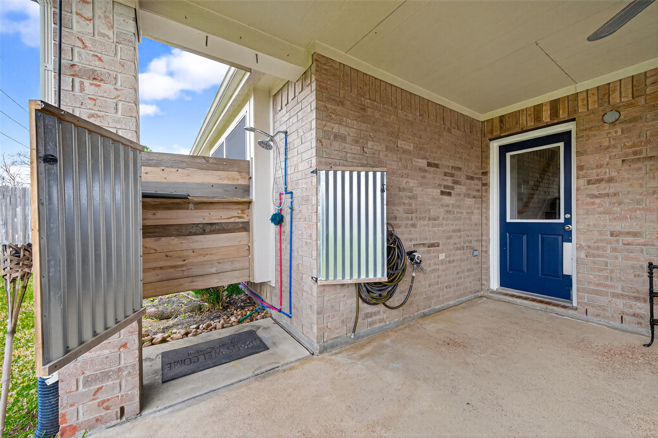 20827 Rose Crossing Lane Spring, TX 77379 - Photo 44 of 50 Outdoor shower.