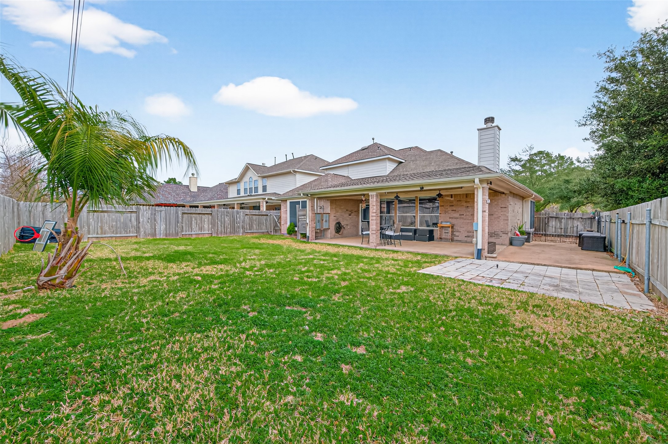 20827 Rose Crossing Lane Spring, TX 77379 - Photo 45 of 50 Back yard is massive. Ample space for all your pets and children to play.