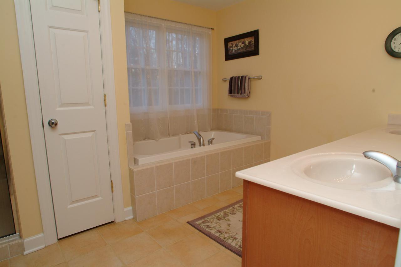 5780 Lost Mountain Road Roanoke, VA 24018 - Photo 10 of 16 a bathroom with a sink a toilet and shower