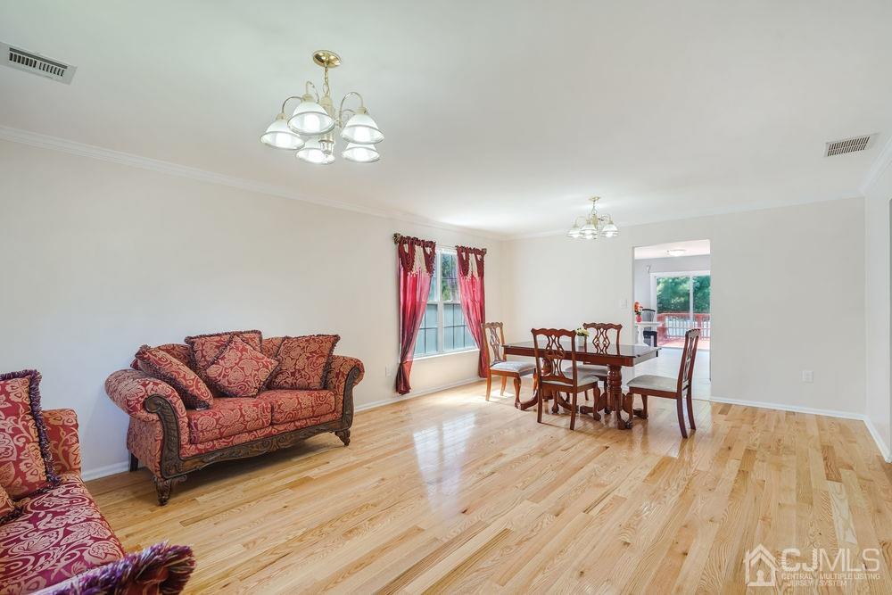 52 Cannon Road Old Bridge, NJ 08857 - Photo 9 of 45 a view of a livingroom and dining room