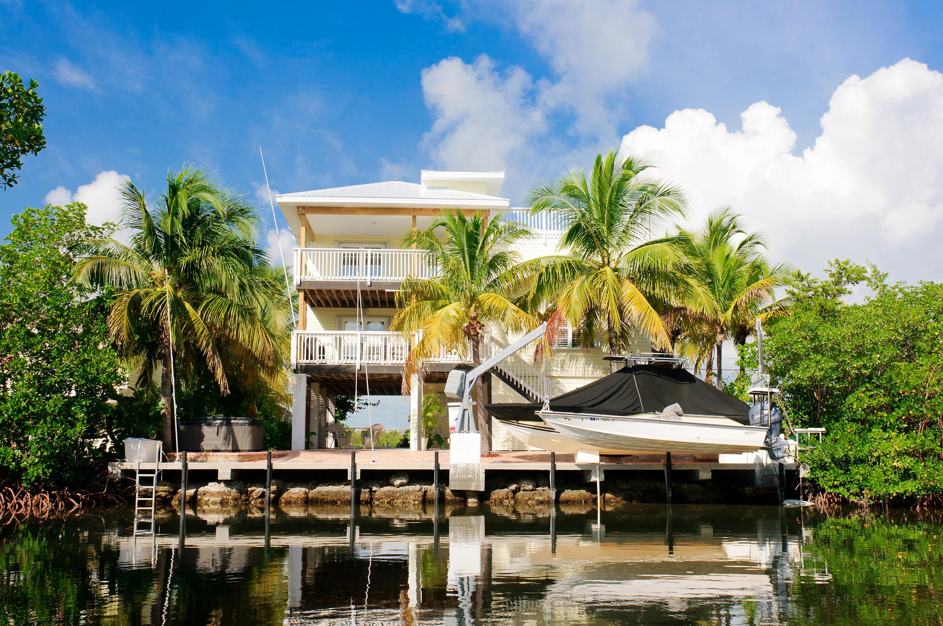 763 Indies Road Summerland Key, FL 33042 - Photo 2 of 43 Back_house_from_canal_2Bartels-282374725