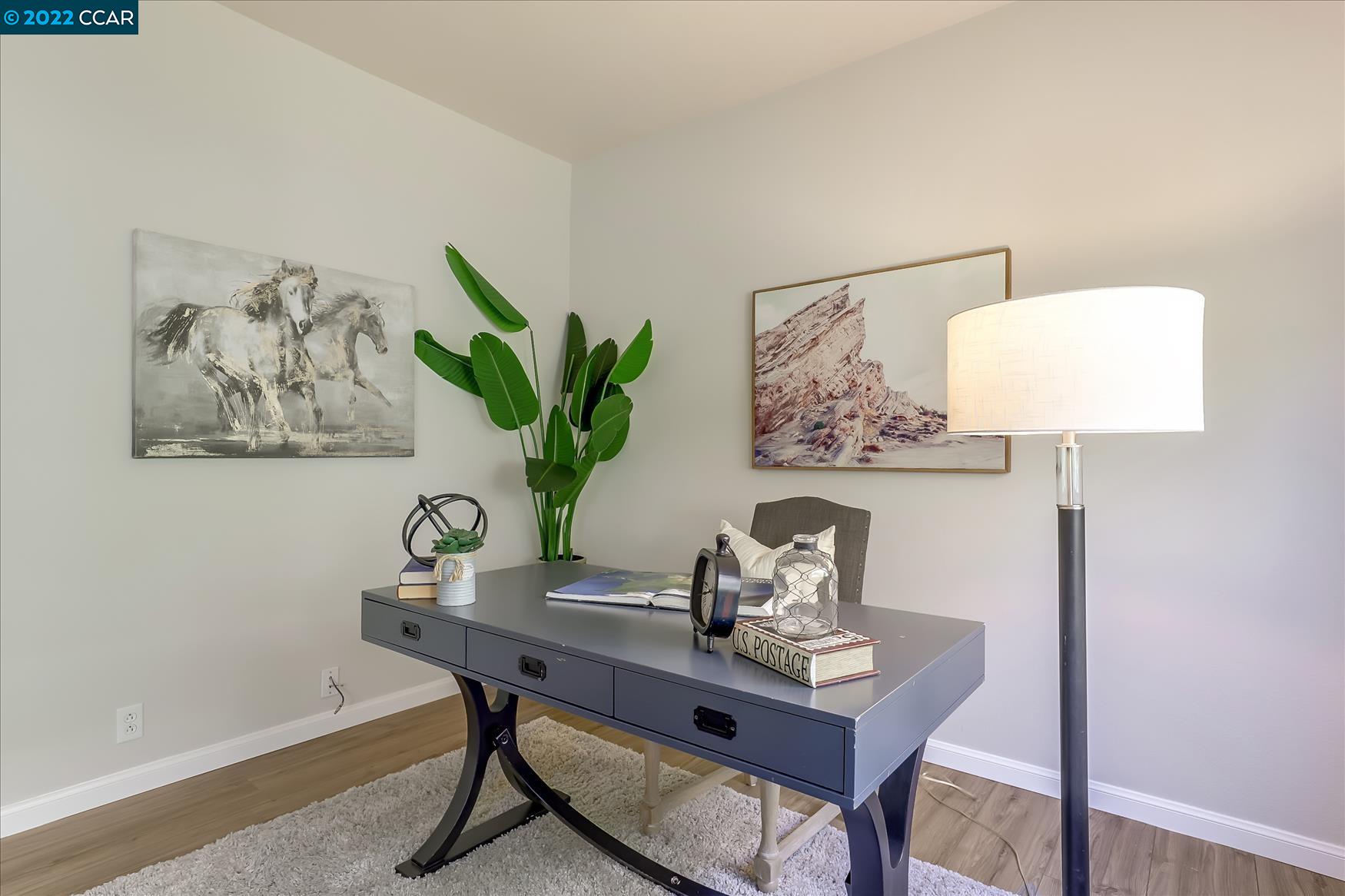 388 Catalan Way San Ramon, CA 94582 - Photo 23 of 52 a workspace with furniture and lamp