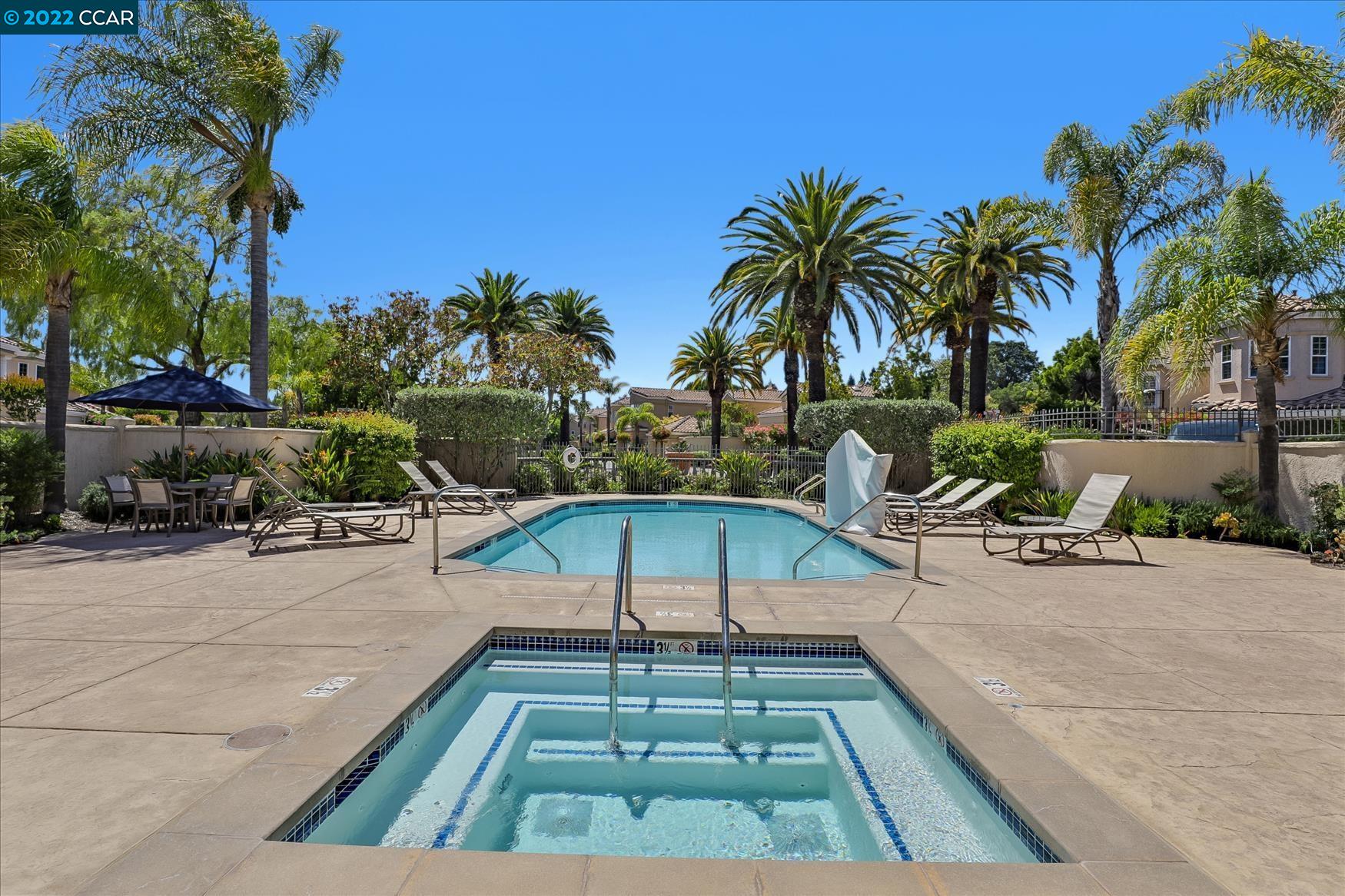 388 Catalan Way San Ramon, CA 94582 - Photo 49 of 52 a view of a backyard with a patio