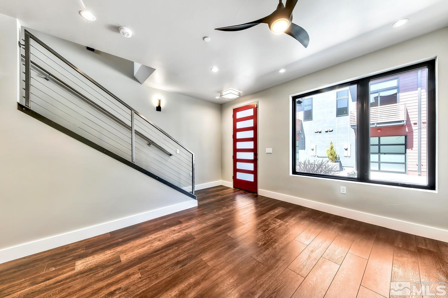 106 High Street Reno, NV 89502 - Photo 4 of 21 a view of an entryway with wooden floor