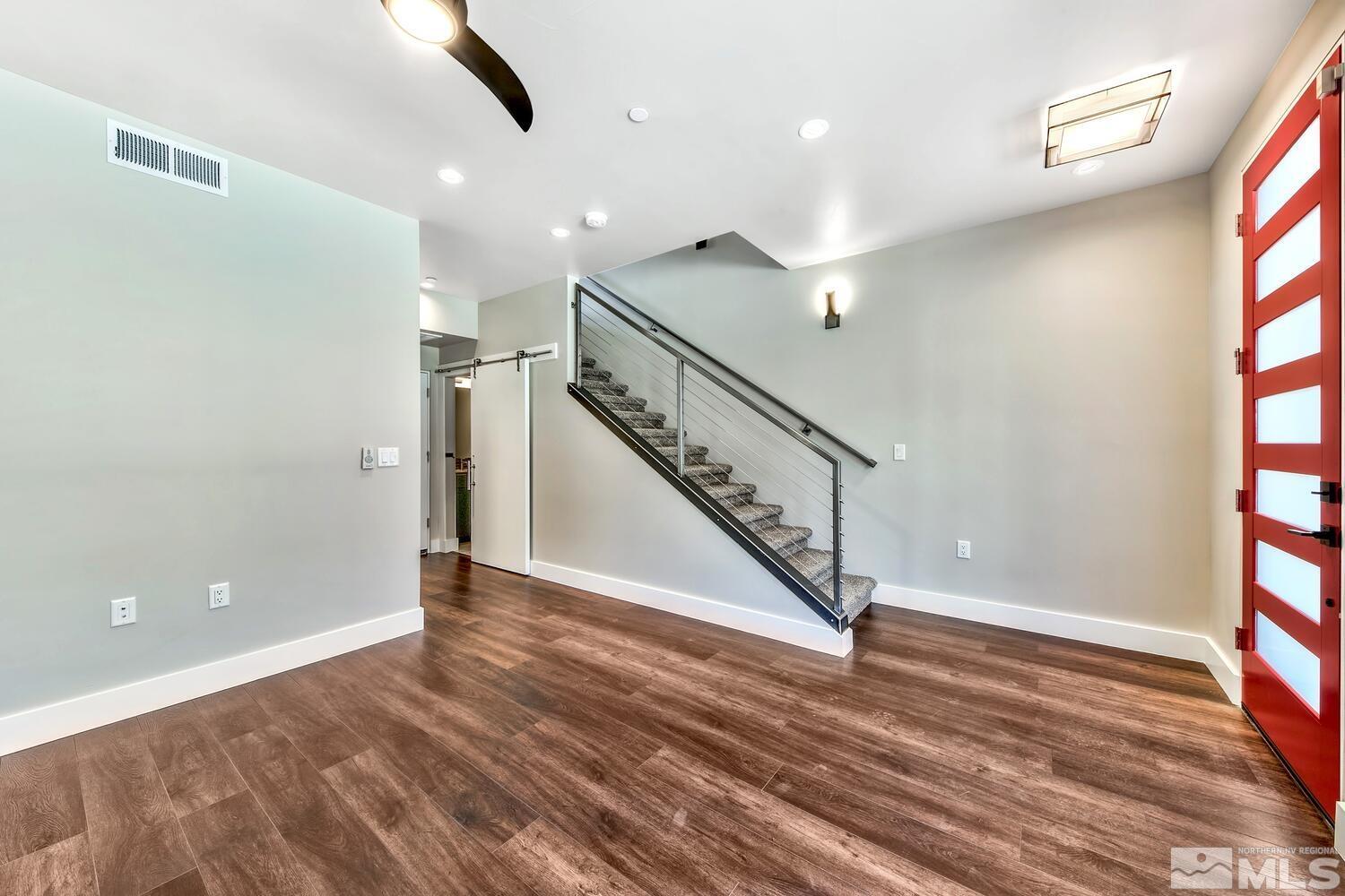 106 High Street Reno, NV 89502 - Photo 5 of 21 a view of an entryway with wooden floor