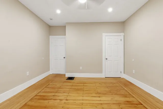 a view of empty room