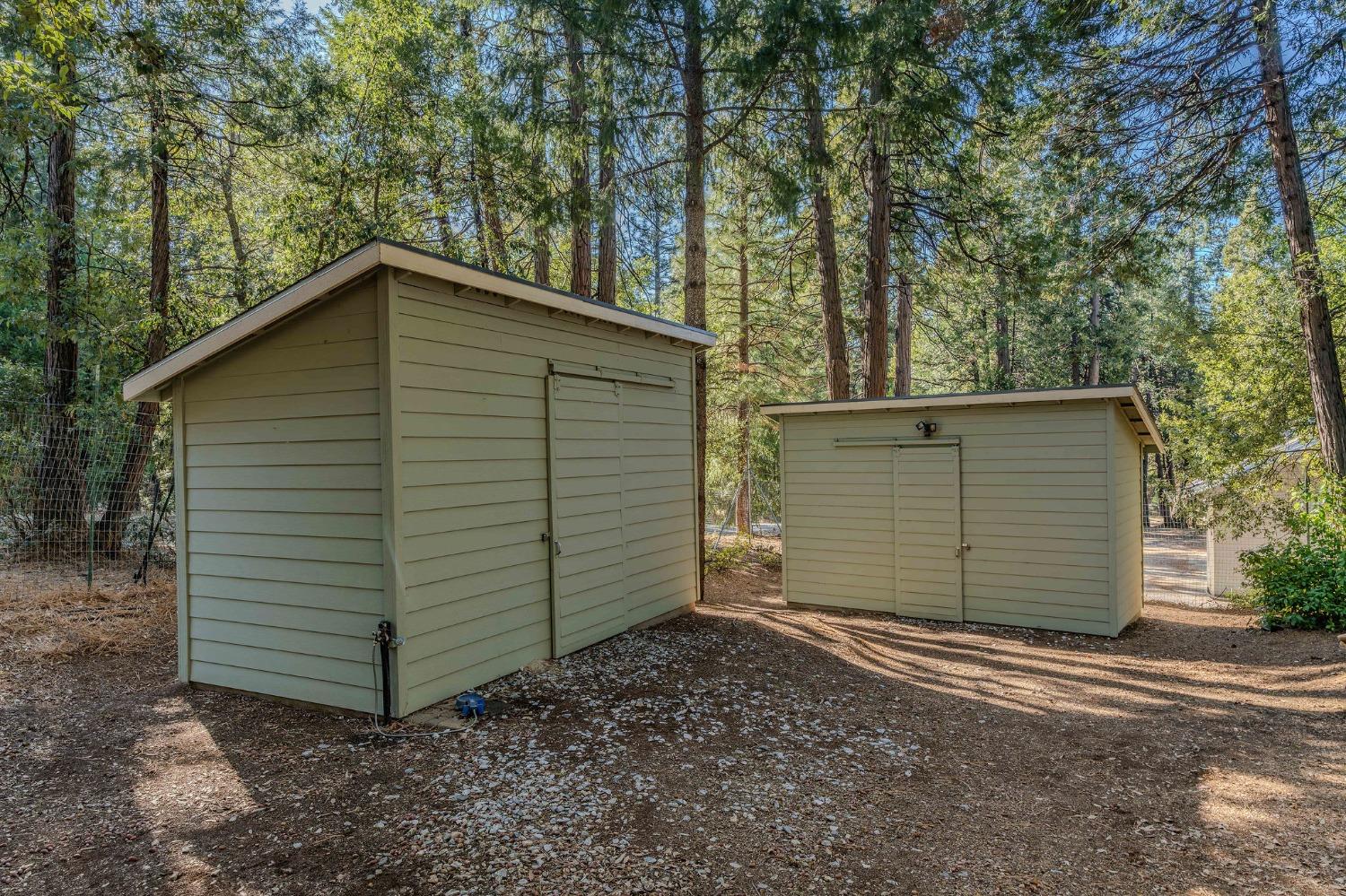 24985 Shake Ridge Road Volcano, CA 95689 - Photo 24 of 92 a view of a house with a garage